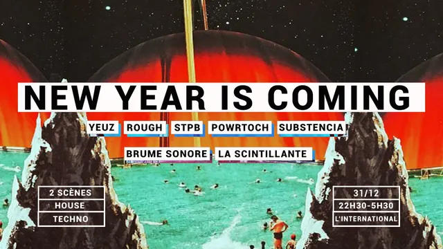New Year Is Coming - CARE/MESS & friends à l'Inter