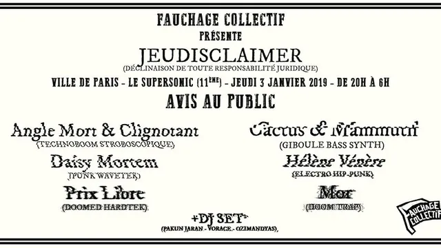 Daisy Mortem ✚ Angle Mort & Clignotant ✚ guest ✚ Jeudisclaimer