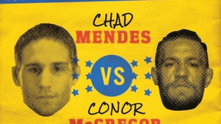 UFC 189 MENDES vs MCGREGOR live in Paris