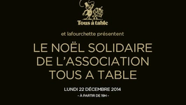 LE NOËL SOLIDAIRE DE L'ASSOCIATION TOUS A TABLE