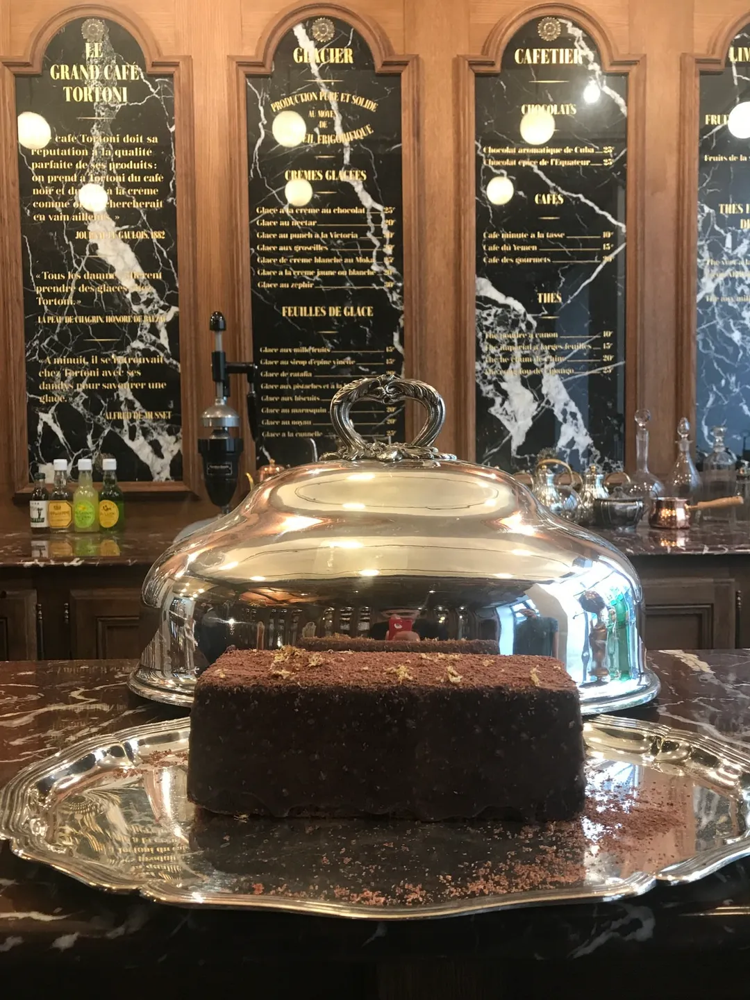 Grand Café Tortoni Restaurant Shop Paris