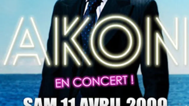 Akon Concert à Bercy (Date UNIQUE En France)