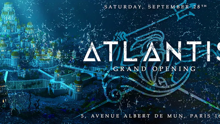 ATLANTIS / BIG OPENING / LA CITE PERDUE AQUATIQUE / GRATUIT avec INVITATION A TELECHARGER