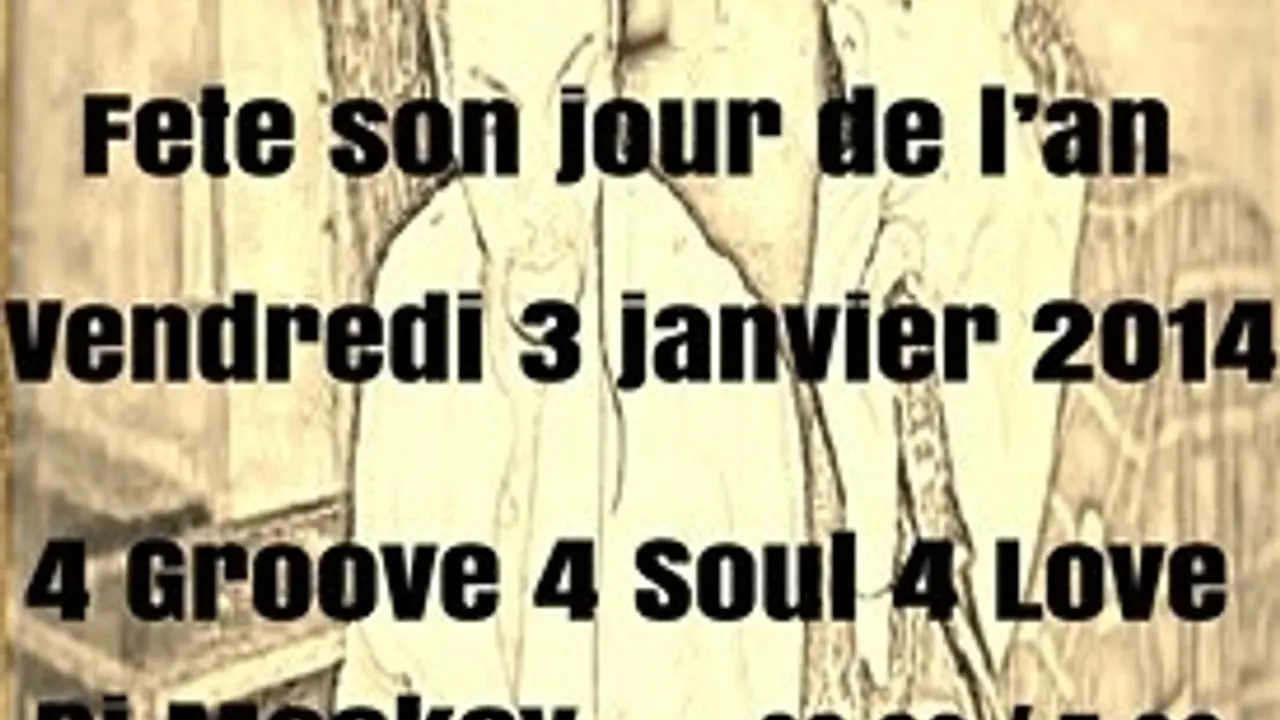 Party A La Maison fete son nouvel an funky soul