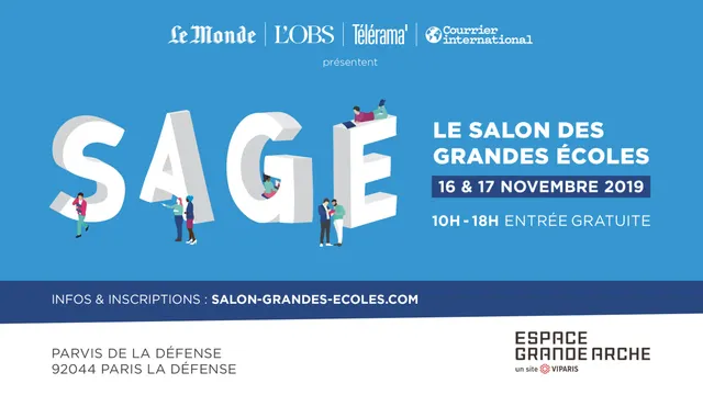 SAGE: Salon des grandes écoles - Le Monde