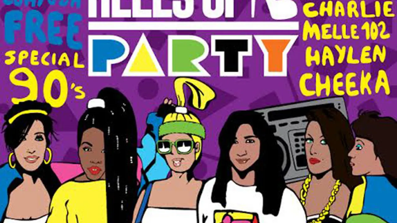 "HEELS UP PARTY SPECIAL 90'S"