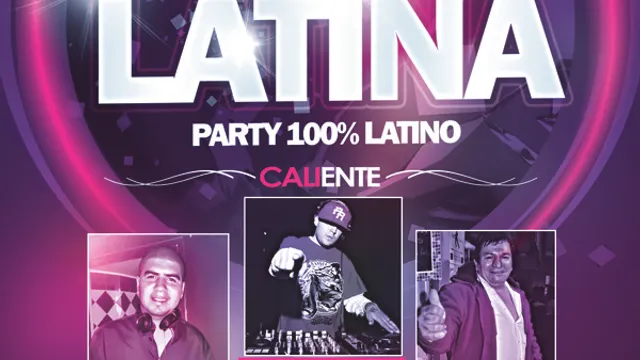CONNECTION LATINA PARTY: 100% latino
