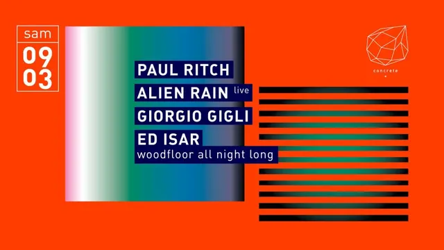 Concrete: Paul Ritch, Alien Rain Live, Giorgio Gigli, Ed Isar