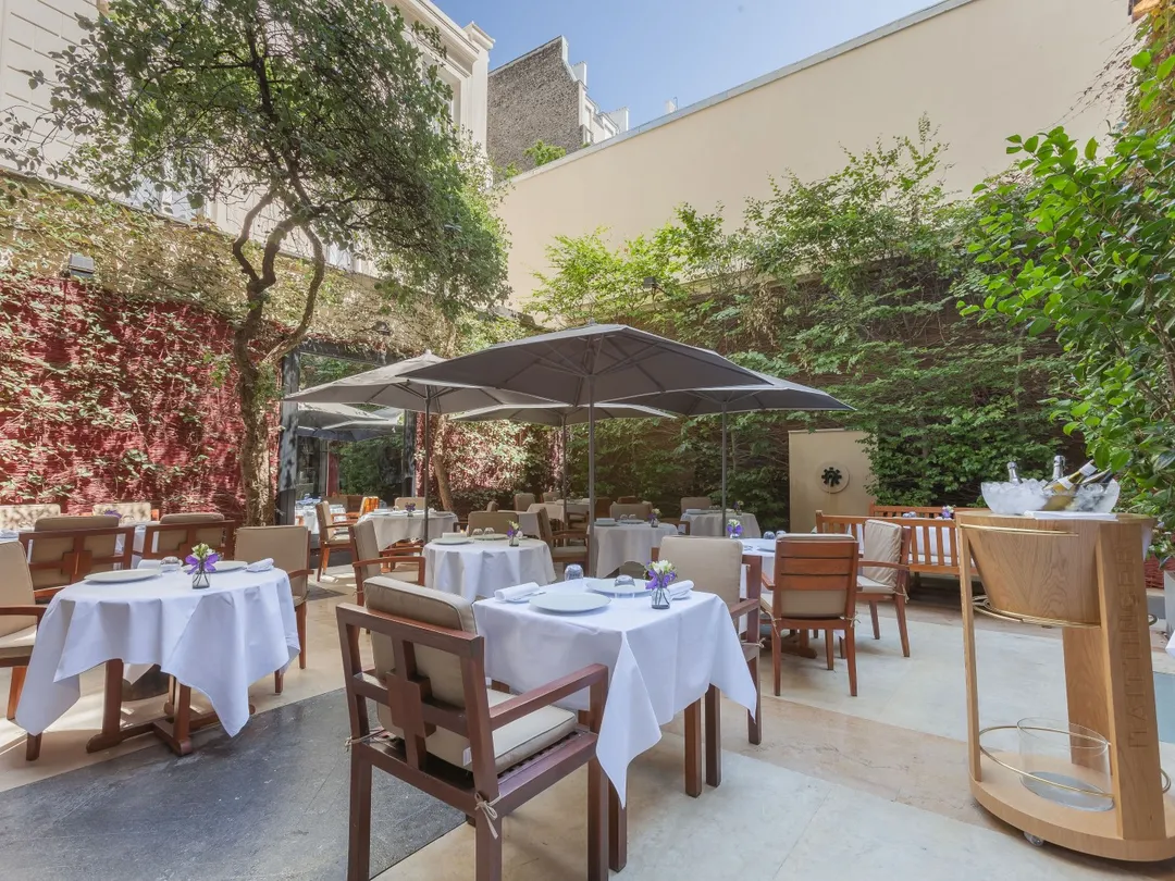 Monsieur Restaurant, hôtel Lancaster, Paris