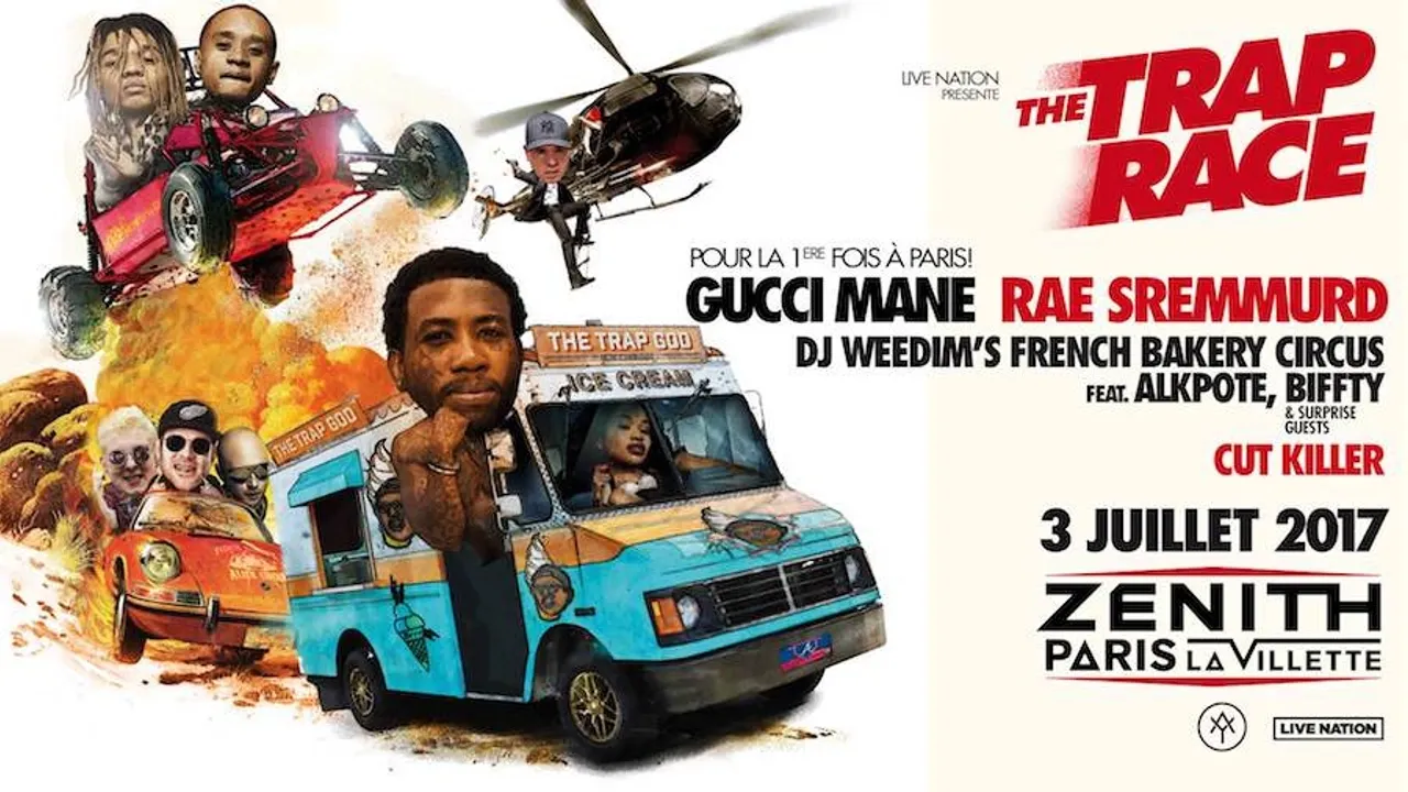 Gucci Mane, Rae Sremmurd, DJ Weedim's French Bakery Circus