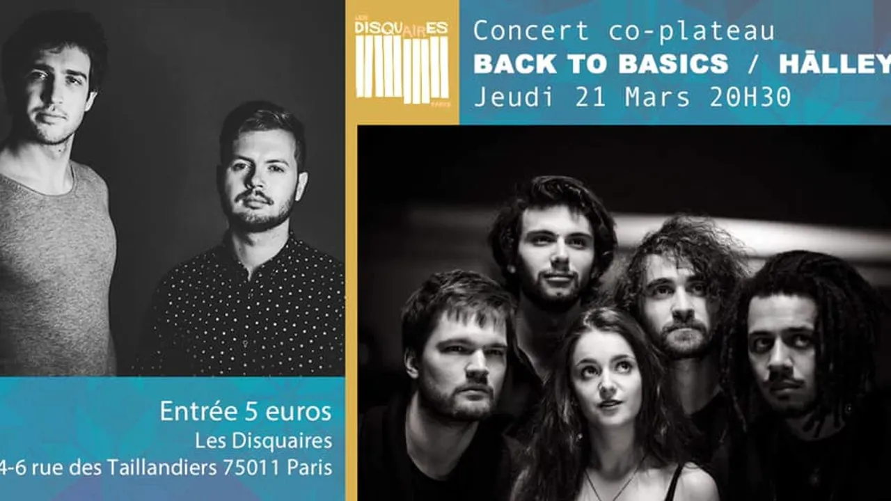 BACK TO BASICS x HALLEY x LES DISQUAIRES