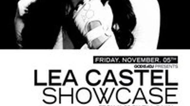 God is a Dj * SHOWCASE LEA CASTEL*