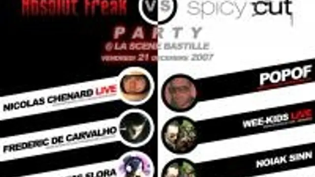 Absolut Freak Vs Spicy Cut Party