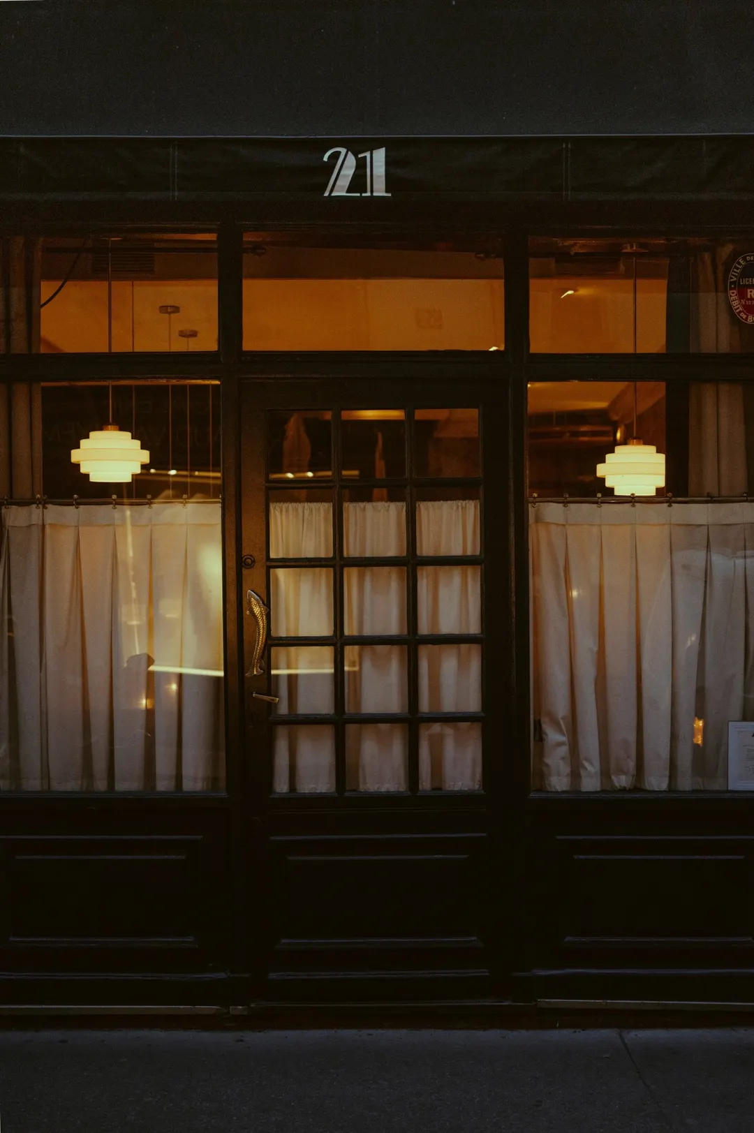 Le 21 Restaurant Paris
