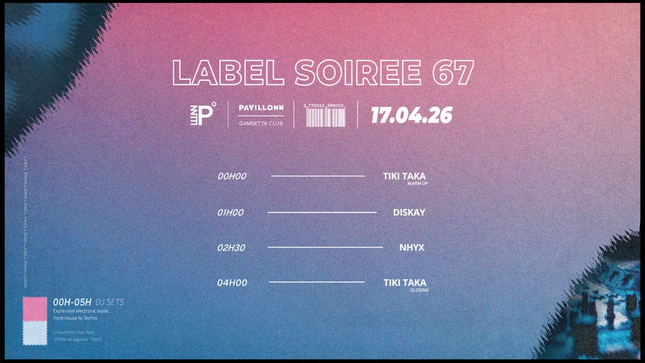 Pavillonn Label Soirée Club