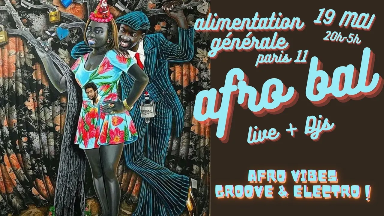 Afro Bal w/ Kacekode + DJ set soukouss, afrobeat, mandingue, najja & afro-électro !
