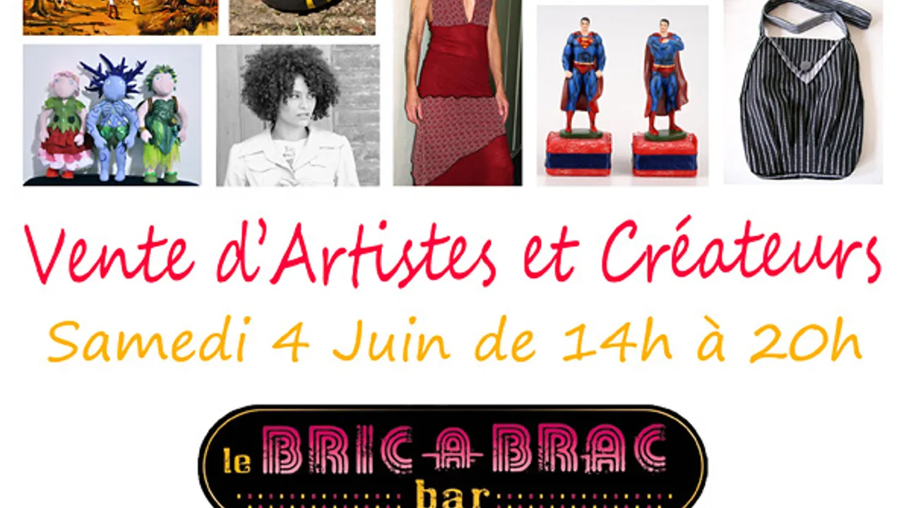 Vente d'Artistes & Créateurs @ Bric à Brac bar
