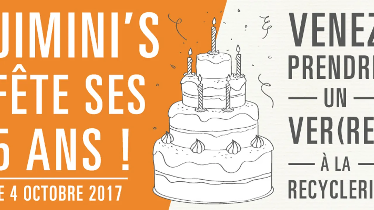 Jimini's fête ses 5 ans !