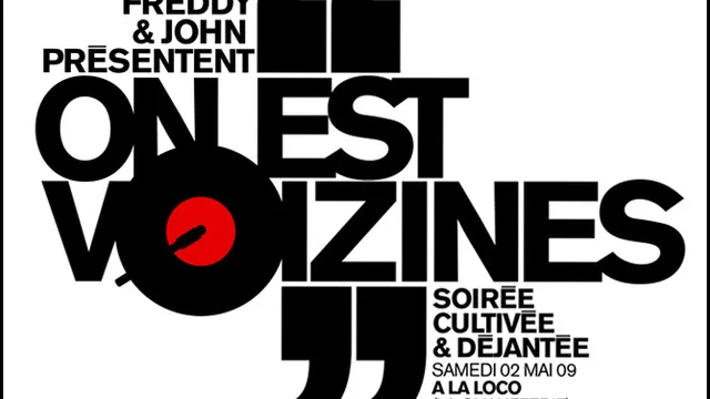 ON EST VOIZINES ! Soirées cultivée et déjantée !