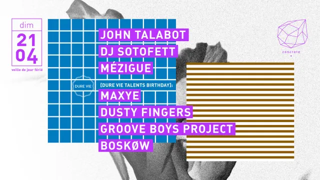 Concrete: John Talabot, Dj Sotofett, Mézigue, Maxye