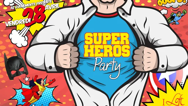 SUPER HEROS PARTY