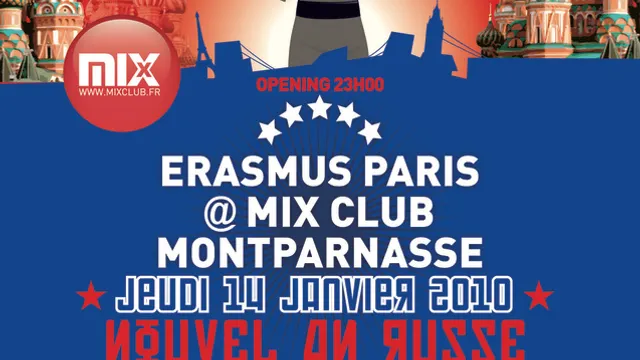 Erasmus Paris special Nouvel An Russe