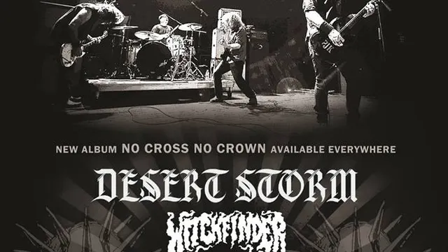 Corrosion Of Conformity, Desert Storm, Witchfinder // Paris