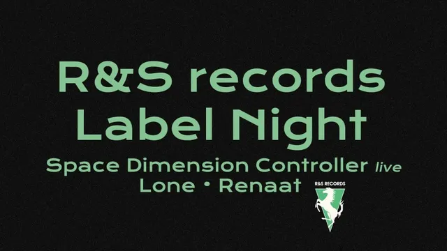 R&S Records: Space Dimension Controller (Live), Lone, Renaat