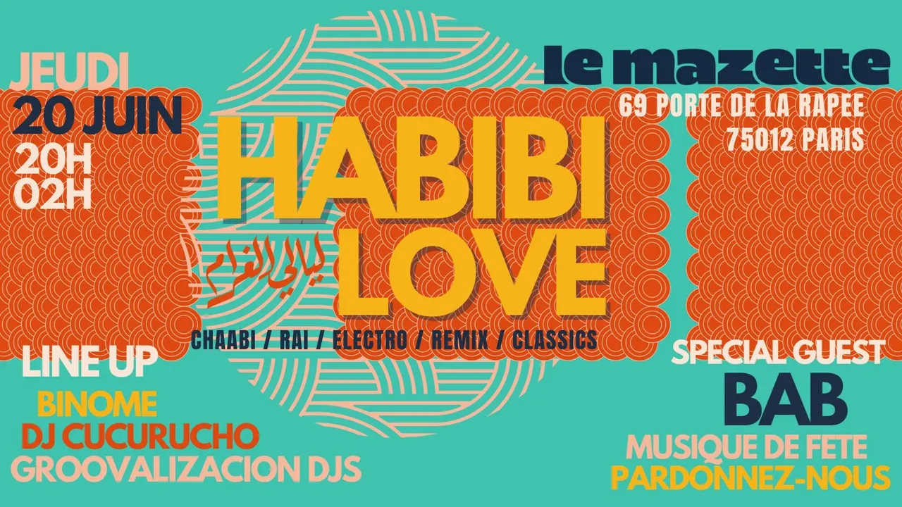 Habibi Love ~ Oriental vibes Party sur Seine open air & clubbing !!