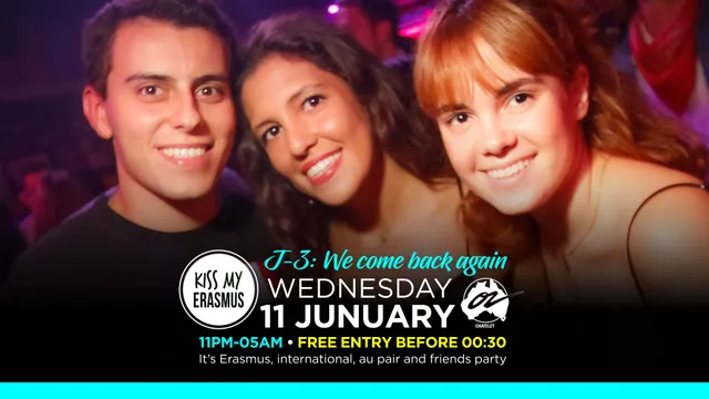 KISS MY ERASMUS @ CAFÉ OZ