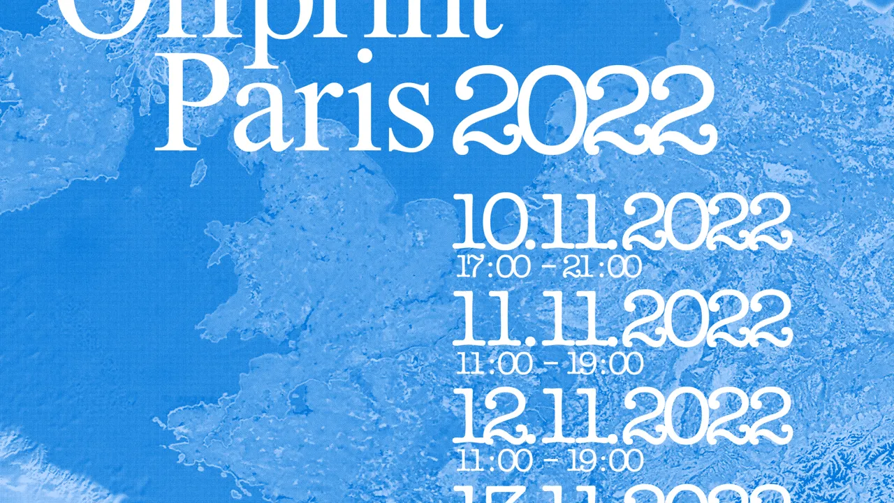 Offprint Paris 2022 - Salon d'éditeurs indépendants au Pavillon de l'Arsenal