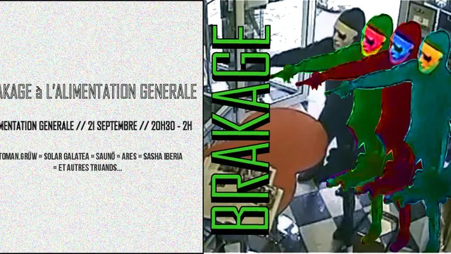 Brakage à l'Alimentation Générale - launch party