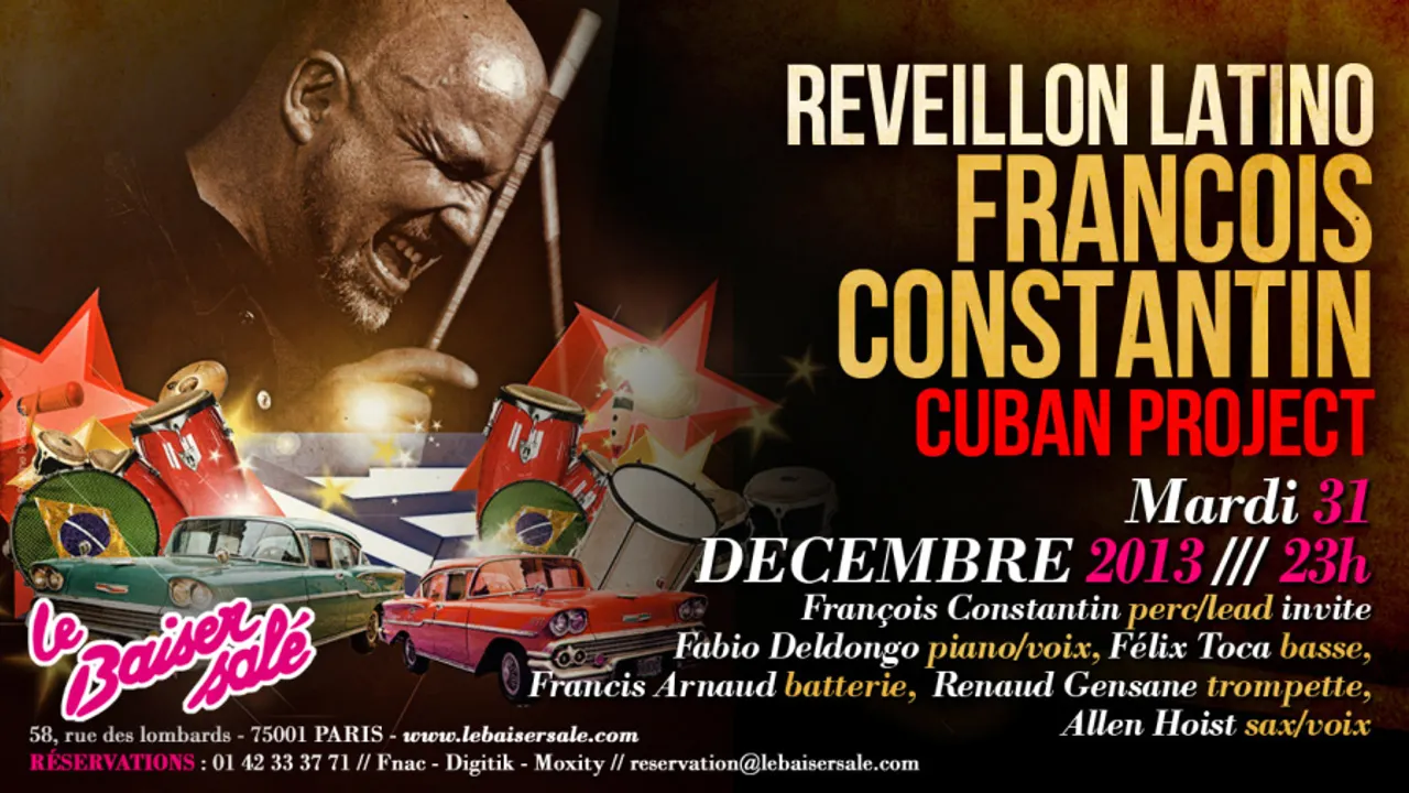 Réveillon Latino au Baisé Salé