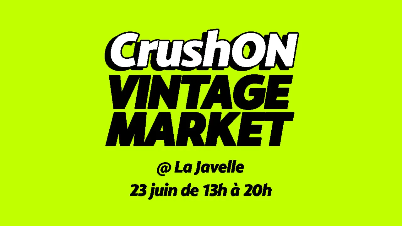 CrushON Vintage Market x La Javelle // Rise & shine