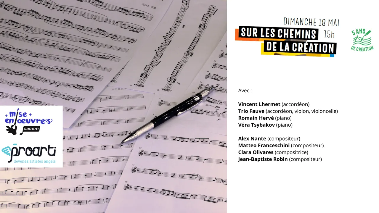 Sur les chemins de la création - Les Musicales de Bagatelle 2025