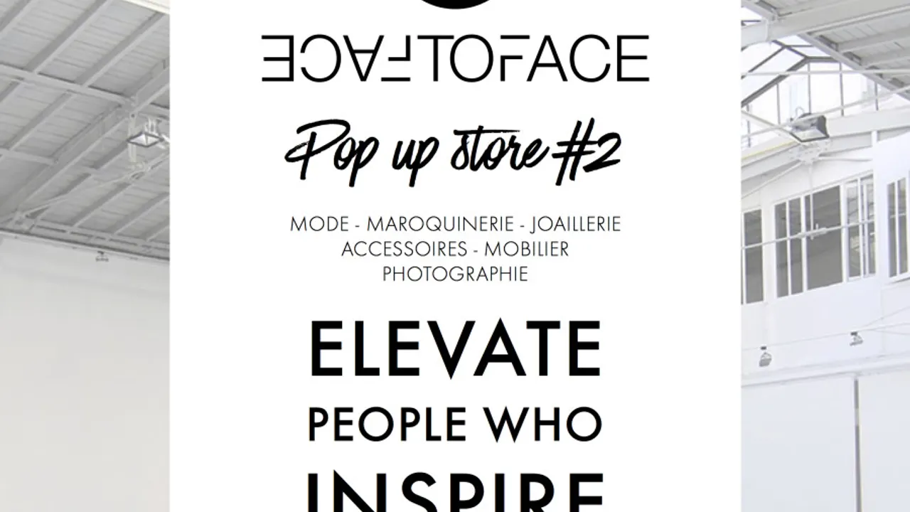 FACE TO FACE POP UP STORE #2