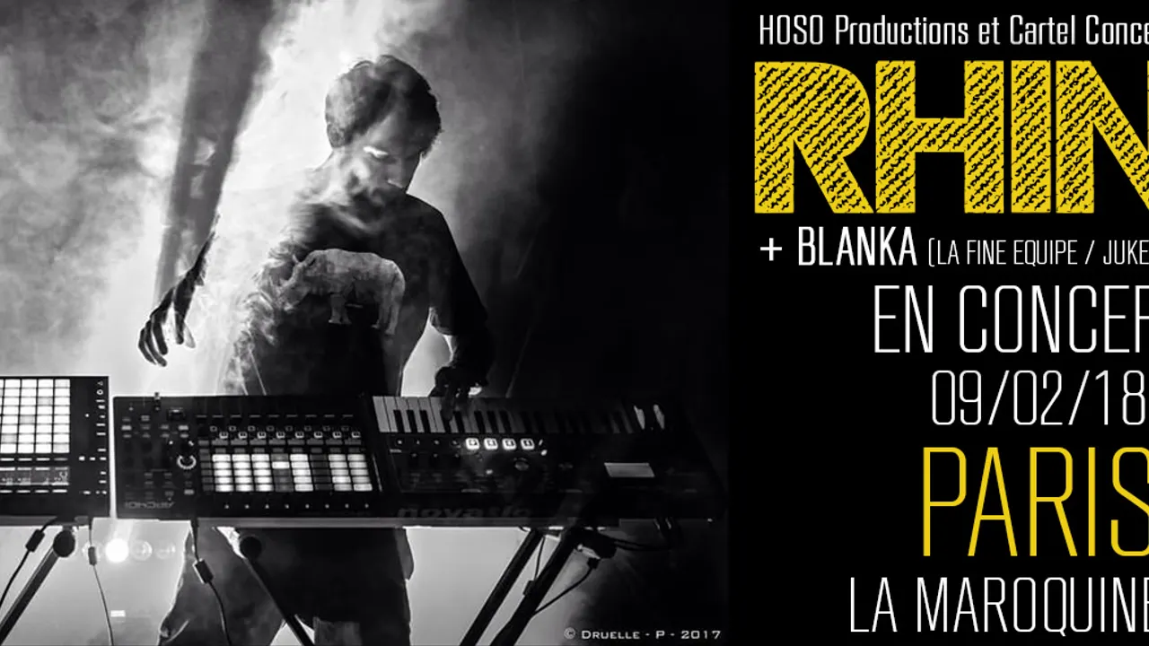RHINO - Live à Paris (09.02.2018) - La Maroquinerie