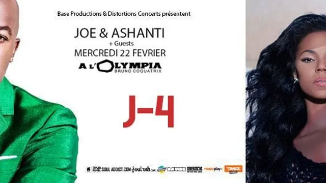 Joe + Ashanti à l'Olympia