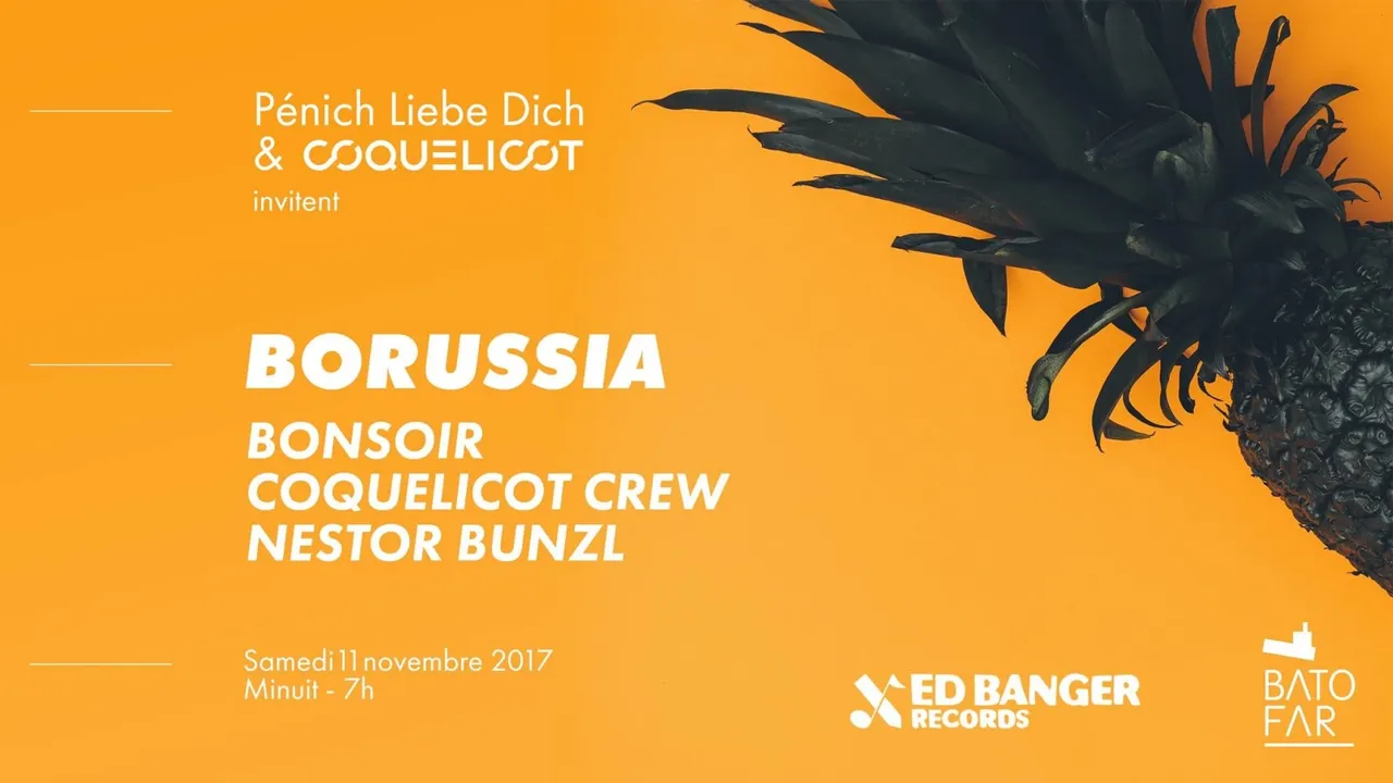 Pénich Liebe Dich • Coquelicot Records Invite Borussia