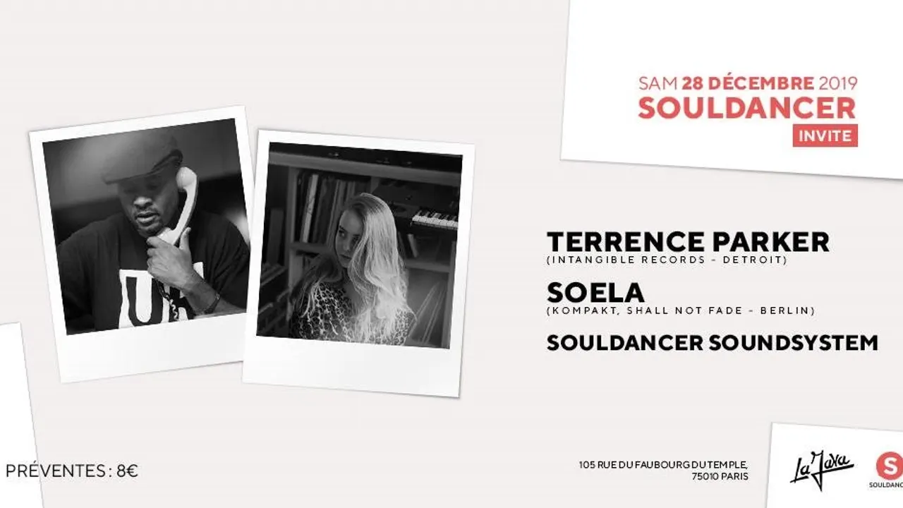 Souldancer Invite: Terrence Parker, Soela & More