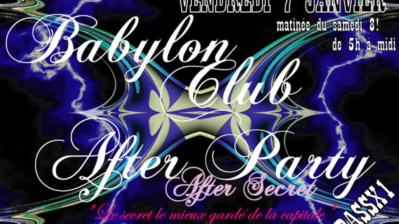 After Party "Saturday Morning"