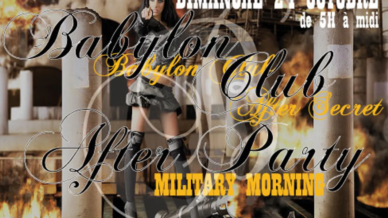 After Party "military morning"