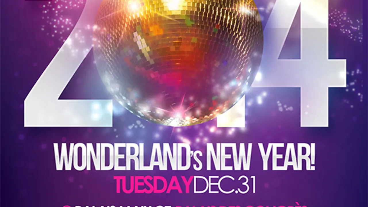 Réveillon Palais Maillot : Wonderland’s NEW YEAR 2014
