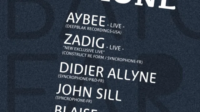 Syncrophone Label Night #2