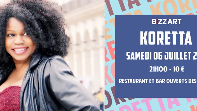 Koretta en live !