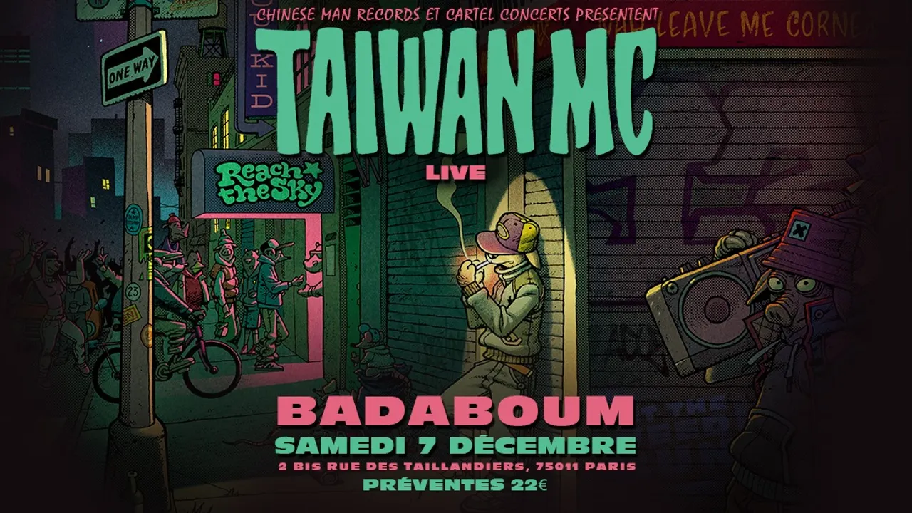Taiwan MC @Paris (07.12.2019) - Badaboum