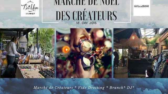 Marché De NOËL DES CREATEURS au CAFE DE LA PRESSE