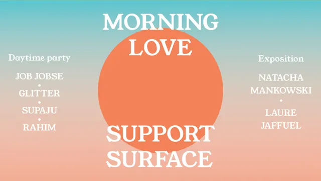 Morning Love x Support Surface