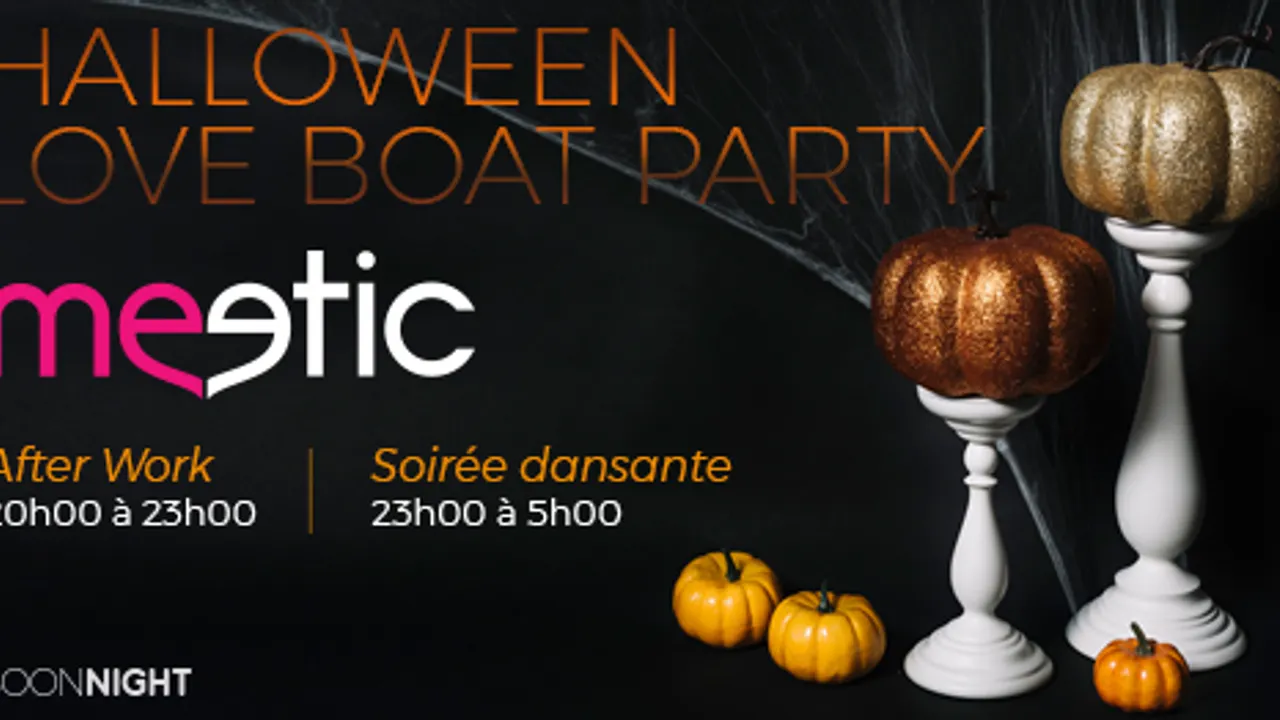 HALLOWEEN LOVE BOAT PARTY FACE A NOTRE DAME DE PARIS (AFTER WORK + SOIREE)