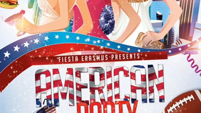 Fiesta Erasmus - American Party